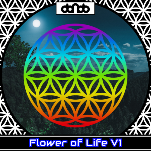 600x006 - Flower of Life V1 Chakra - Bild 2