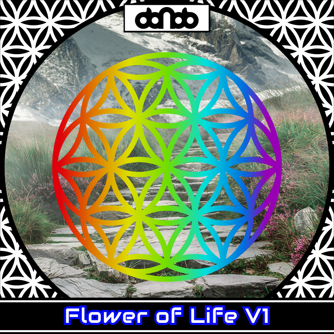 600x006 - Flower of Life V1 Chakra - Bild 9