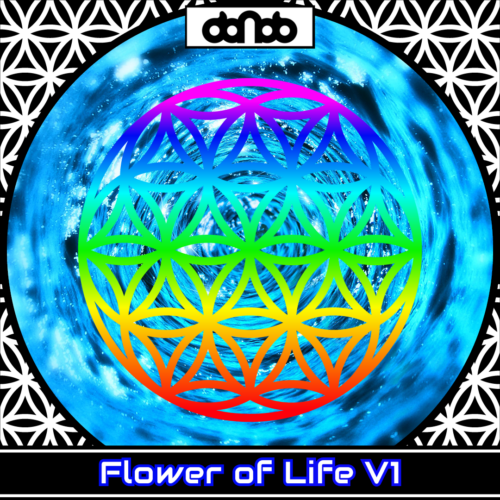 600x008 - Flower of Life V1 Neon - Bild 2