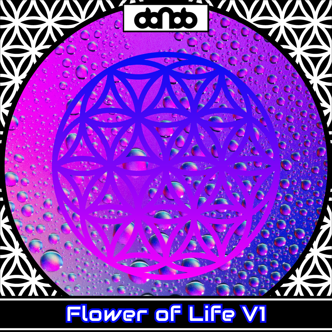 600x008 - Flower of Life V1 Neon - Bild 4