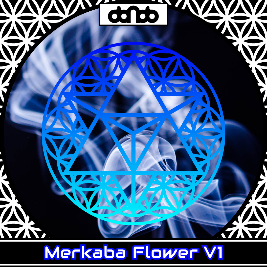 600x024 - Merkaba Flower V1 Neon - Bild 7