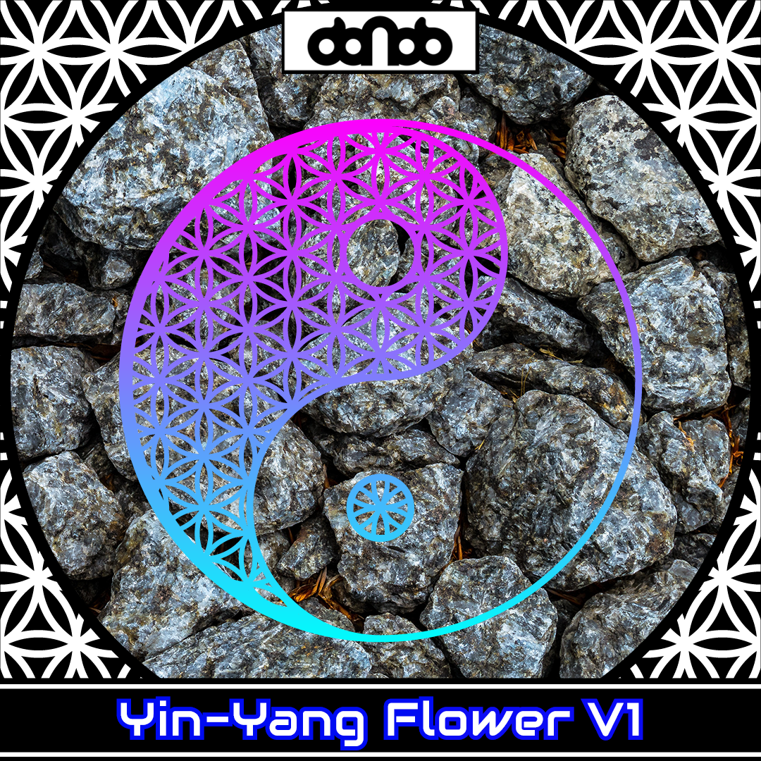 600x032 - Yin-Yang Flower V1 Neon - Bild 10