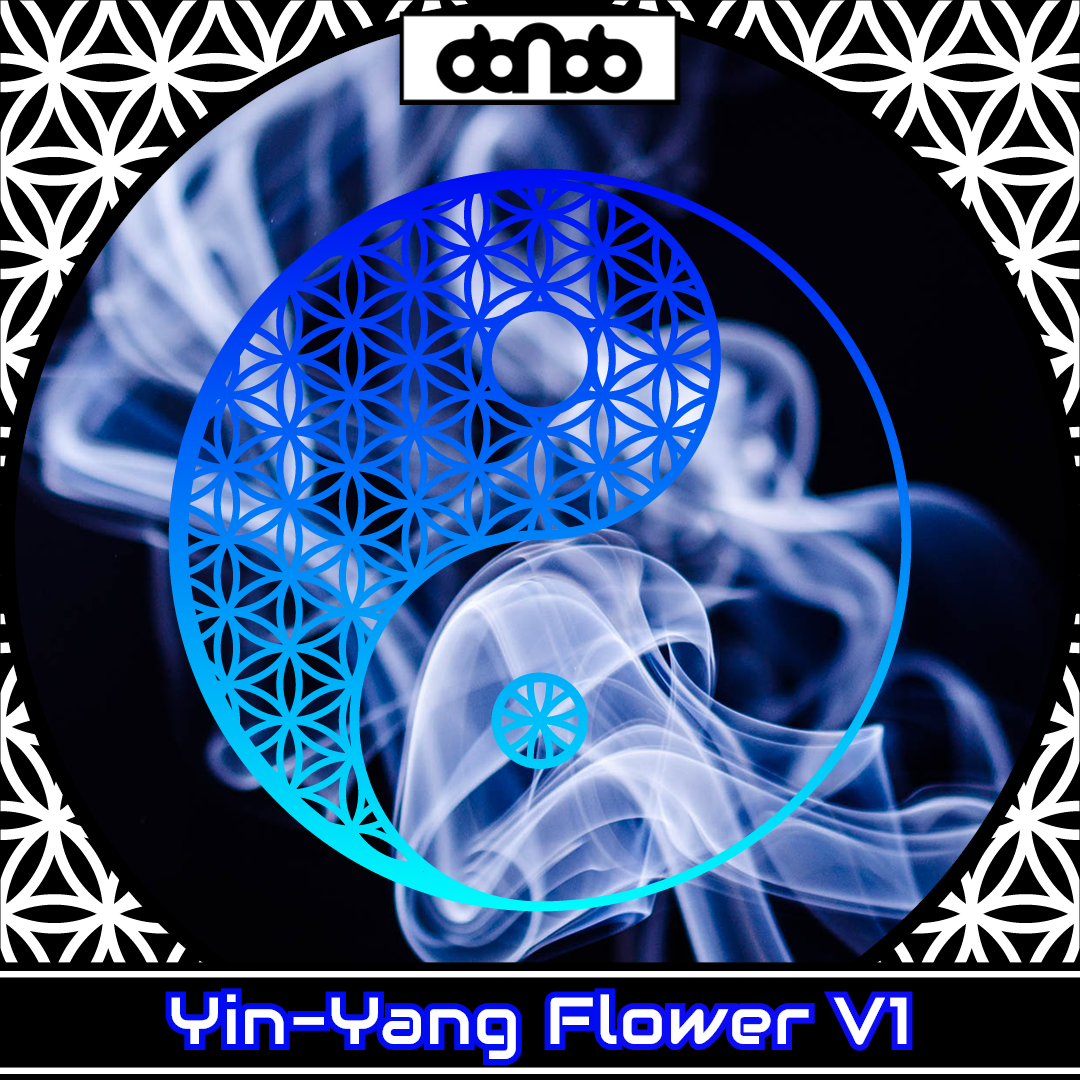 600x032 - Yin-Yang Flower V1 Neon - Bild 7