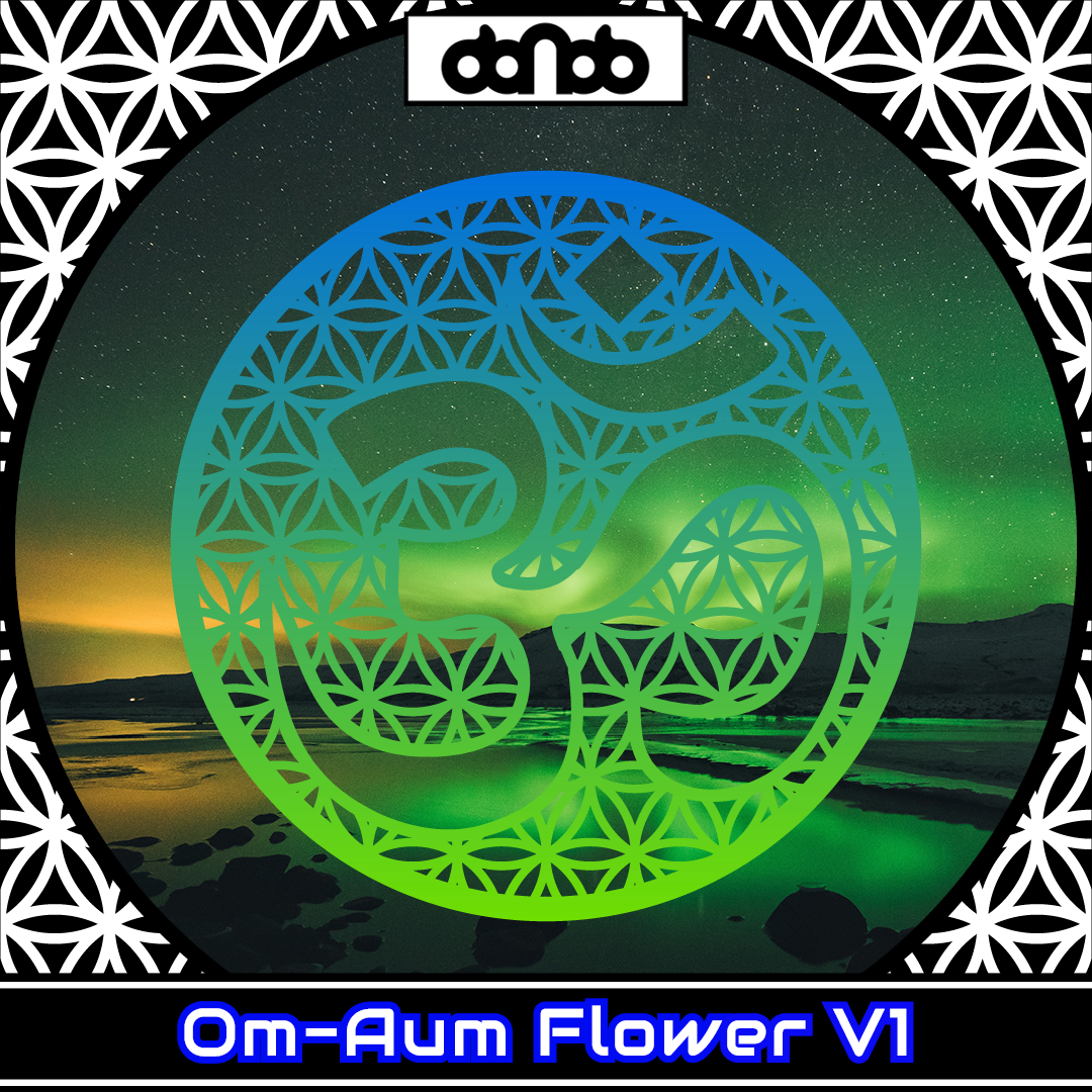 600x034 - Om-Aum Flower V1 Chakra - Bild 8