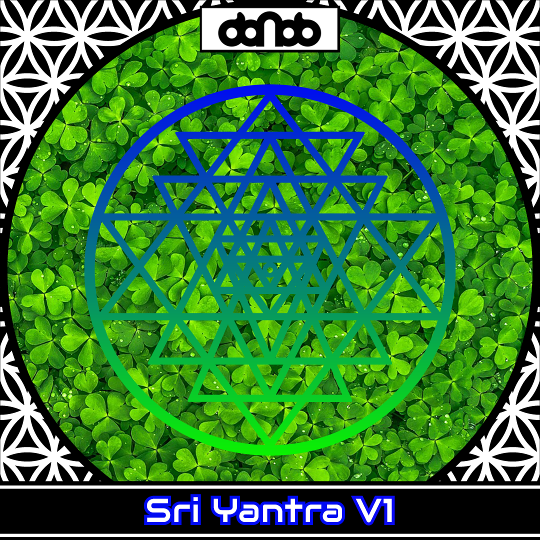 601x016 - Sri Yantra V1 Neon - Bild 3