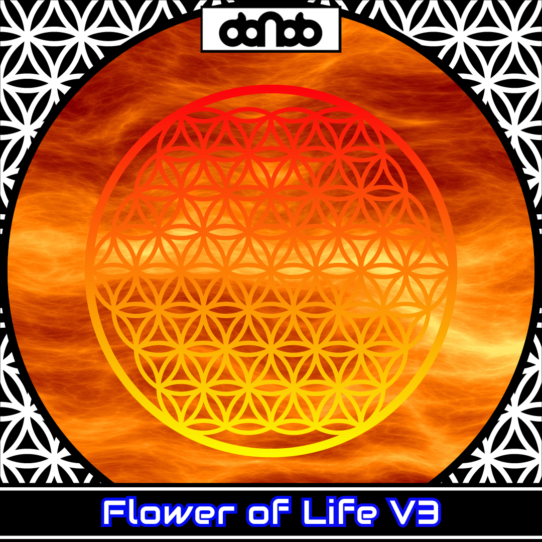 600x048 - Flower of Life V3 Neon - Bild 6