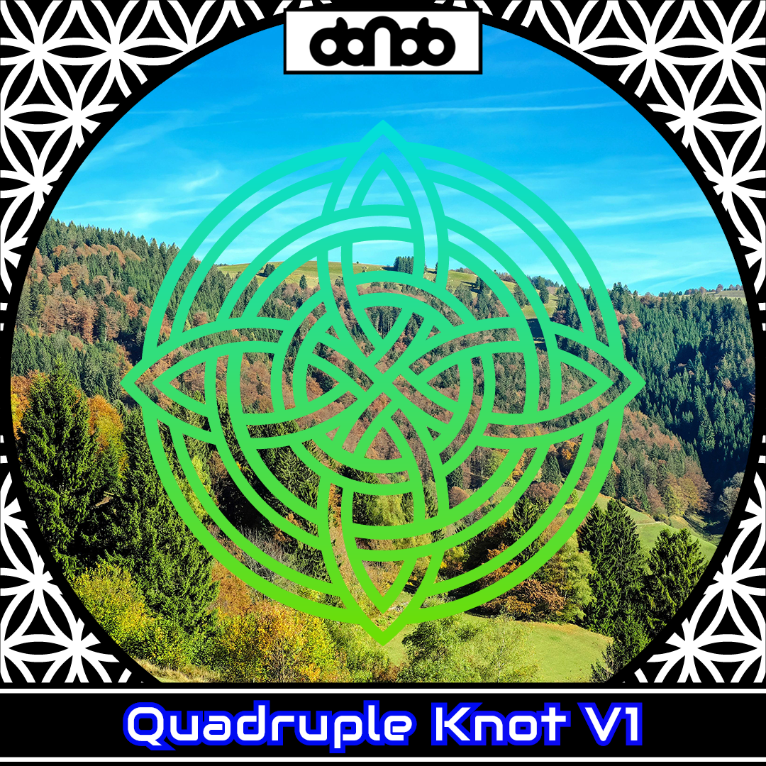 601x042 - Quadruple Knot V1 Chakra - Bild 3