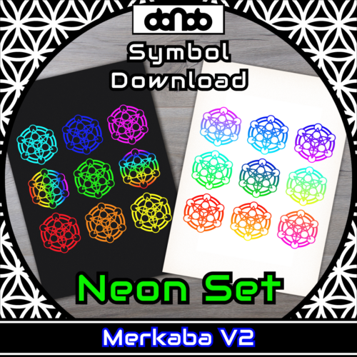 601x048 - Merkaba V2 Neon - Bild 1